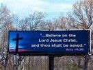 Шофьор е дал 600 хил. долара за публикуване на евангелски послания върху билбордове